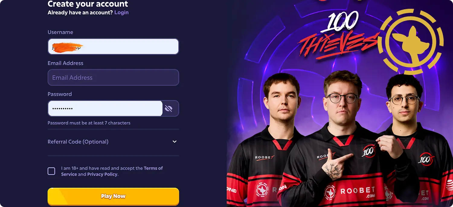 roo bet casino registration